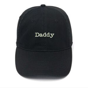 Daddy's Comfort: Velcro Hat with 'Daddy' Embroidered on Front